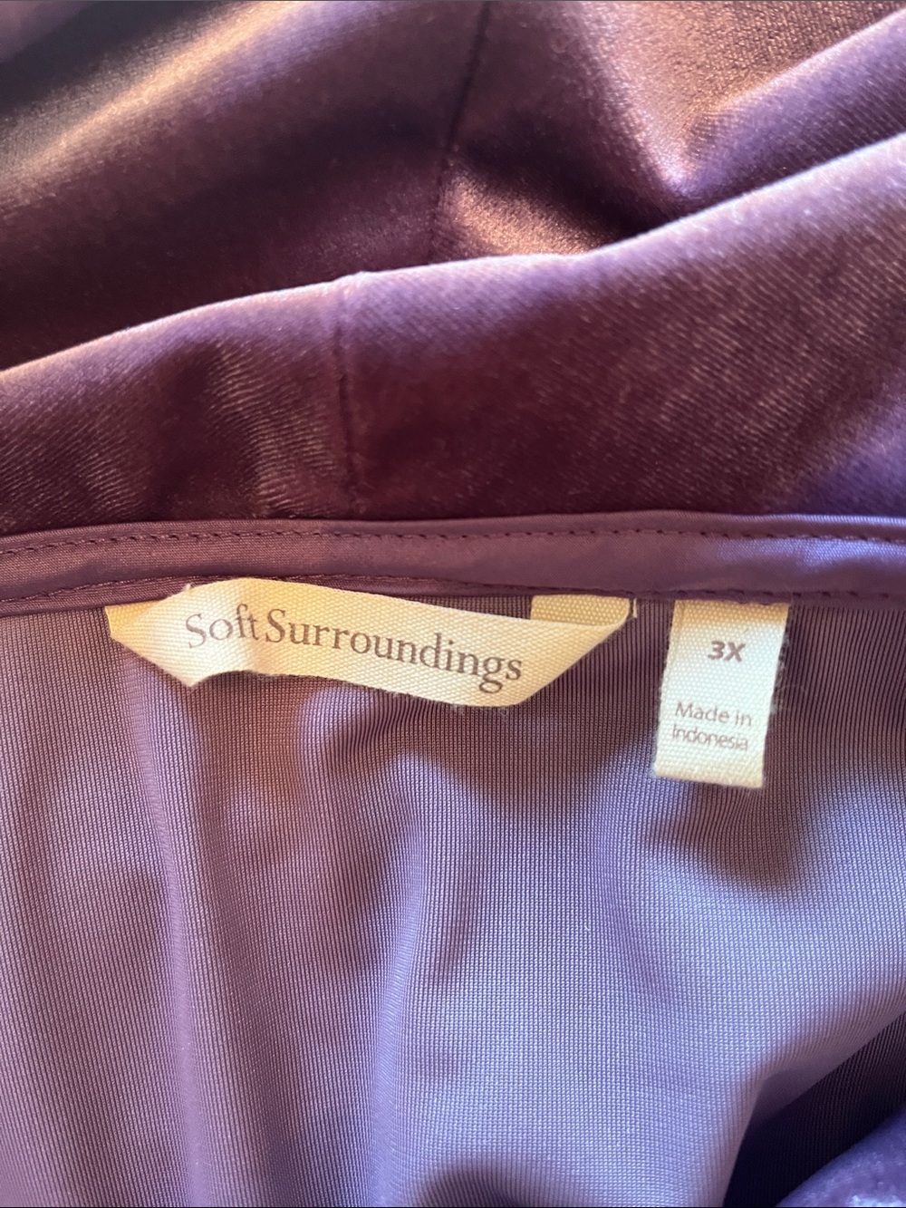 Soft Surroundings Velvet Tunic - Picture 7 of 9